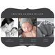 Triple Photo Birth Announcements Image 3 of 6